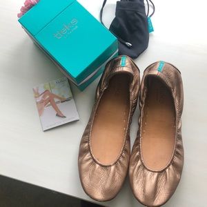 Bronze Tieks Flats Size 9